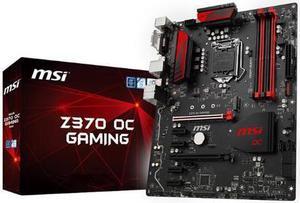 MSI Z370 OC GAMING LGA 115 Intel Z370 SATA 6Gb/s USB 3.1 ATX Intel Motherboard