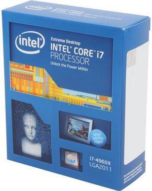 Intel Core i7-4960X - Core i7 4th Gen Ivy Bridge-E 6-Core 3.6GHz (Turbo 4GHz) LGA 2011 130W Desktop Processor - BX80633i74960X