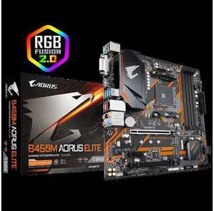 Gigabyte B450M AORUS ELITE AM4 Micro-ATX Motherboard