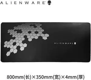 Alitnware Gaming Mouse Pad natural rubber black 80x35cm