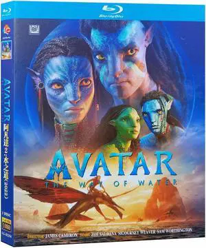 international version Blu-ray film Avatar: The Way of Water (2022) BD English subtitles American movies English