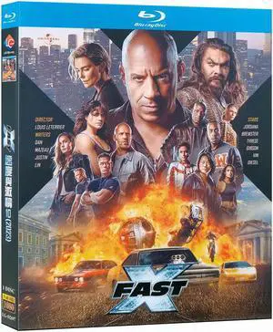 international version Blu-ray film Fast X (2023) BD English subtitles American movies English