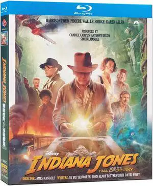 international version Blu-ray film Indiana Jones and the Dial of Destiny (2023) BD English subtitles American movies English