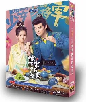 international version High Definition film Stealing General's Half Day Leisure (2024) DVD English subtitles China TV Series Chinese Pronunciation