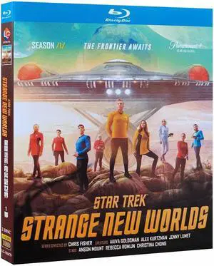 international version Blu-ray film Star Trek: Strange New Worlds Season 1 (2022) BD English subtitles American TV Series English