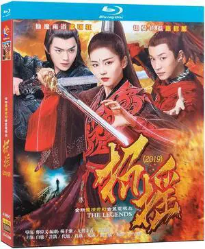 international version Blu-ray film The Legends (2019) BD English subtitles China TV Series Chinese Pronunciation