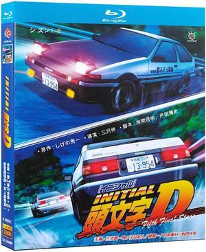 international version Blu-ray film Initial D 1-6(TV+MOVIE) (1998) BD English subtitles Japanese Anime Japanese Pronunciation