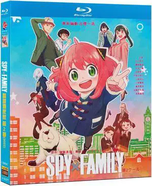 international version Blu-ray film SPY x FAMILY Part 2 (2023) BD English subtitles Japanese Anime Japanese Pronunciation