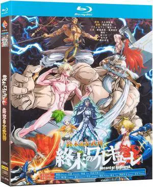 international version Blu-ray film Record of Ragnarok(2021)BD Japanese animation Japanese languageEnglish Subtitles
