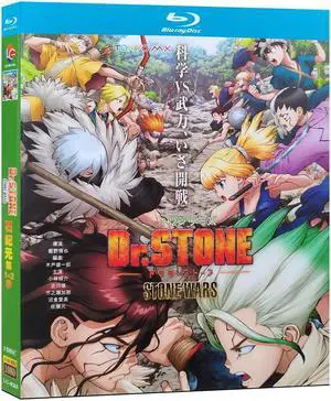 international version Blu-ray film Dr.STONE 1+2 (2019) BD English subtitles Japanese Anime Japanese Pronunciation