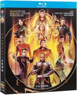 international version Blu-ray film Eternals(2021)BD Marvel Cinematic Universe English Subtitles