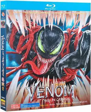 international version Blu-ray film Venom: Let There Be Carnage(2021)BD Marvel Cinematic Universe English Subtitles