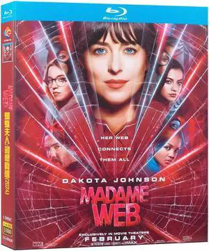 international version Blu-ray film Madame Web(2024)BD Marvel Cinematic Universe English Subtitles