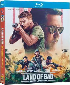 international version Blu-ray film Land of Bad(2024)BD American movies English Subtitles