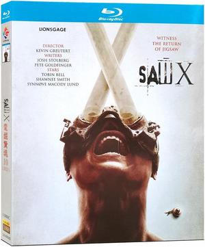 international version Blu-ray film Saw X(2023)BD American movies English Subtitles