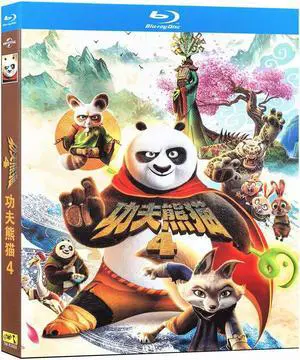international version Blu-ray film Kung Fu Panda 4(2024)BD American movies English Subtitles