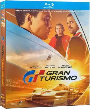 international version Blu-ray film Gran Turismo(2023)BD American movies English Subtitles