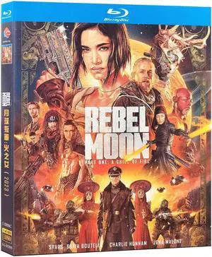 international version Blu-ray film Rebel Moon: A Child of Fire(2023)BD American movies English Subtitles