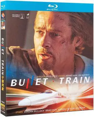 international version Blu-ray film Bullet Train(2022)BD American movies English Subtitles