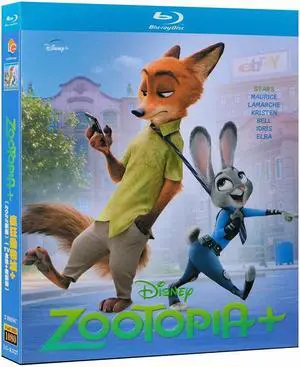 International version Zootopia(2016) Blu-ray English pronunciation English subtitles