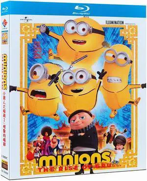 international version Blu-ray film Minions: The Rise of Gru(2022)BD American movies English Subtitles