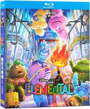 international version Blu-ray film Elemental(2023)BD American movies English Subtitles