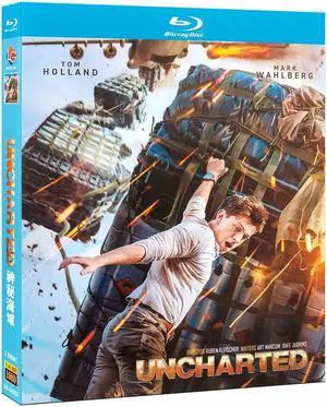 international version Blu-ray film Uncharted(2022)BD American movies English Subtitles