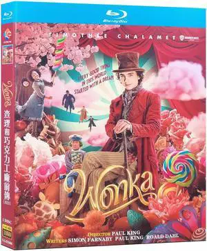international version Blu-ray film Wonka(2023)BD American movies English Subtitles