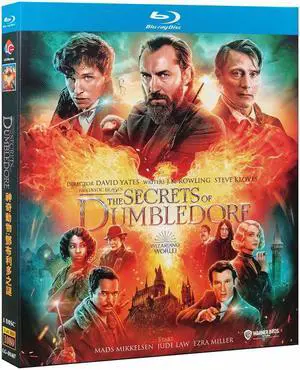 international version Blu-ray film Fantastic Beasts: The Secrets of Dumbledore(2022)BD American movies English Subtitles