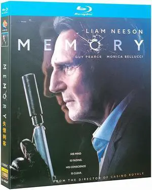 international version Blu-ray film Memory(2022)BD American movies English Subtitles