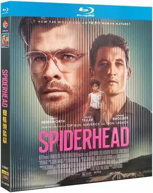 international version Blu-ray film Spiderhead(2022)BD American movies English Subtitles