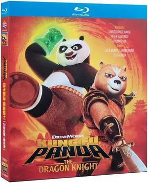 international version Blu-ray film Kung Fu Panda: The Dragon Knight Season 1(2022)BD American movies English Subtitles