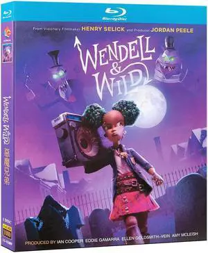 international version Blu-ray film Wendell and Wild(2022)BD American movies English Subtitles