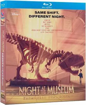 international version Blu-ray film Night At The MuseumKahumunrah Rises Again(2022)BD American movies English Subtitles