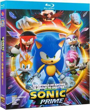 international version Blu-ray film Sonic Prime Season 1(2022)BD American movies English Subtitles