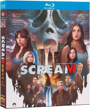 international version Blu-ray film Scream VI(2023)BD American movies English Subtitles