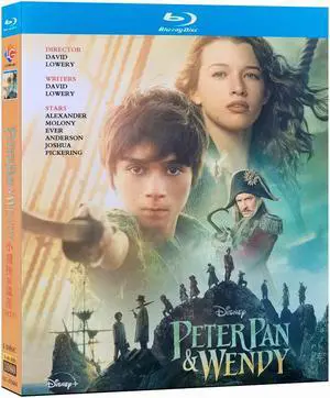 international version Blu-ray film Peter Pan & Wendy(2023)BD American movies English Subtitles