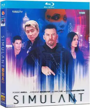 international version Blu-ray film Simulant(2023)BD American movies English Subtitles