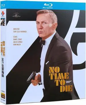 international version Blu-ray film No Time to Die(2021)BD American movies English Subtitles