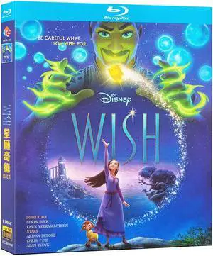 international version Blu-ray film Wish(2023)BD American movies English Subtitles