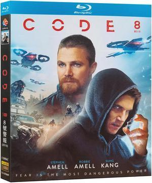 international version Blu-ray film Code 8(2019)BD American movies English Subtitles