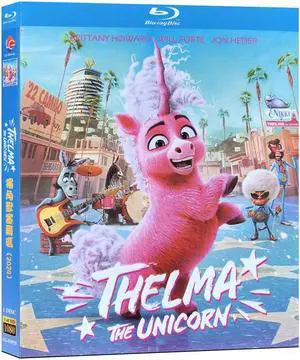 international version Blu-ray film Thelma the Unicorn(2024)BD American movies English Subtitles