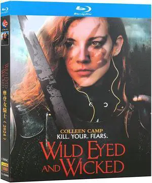 international version Blu-ray film Wild Eyed and Wicked(2024)BD American movies English Subtitles