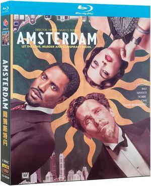 international version Blu-ray film Amsterdam(2022)BD American movies English Subtitles