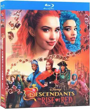 international version Blu-ray film Descendants: The Rise of Red(2024)BD American movies English Subtitles