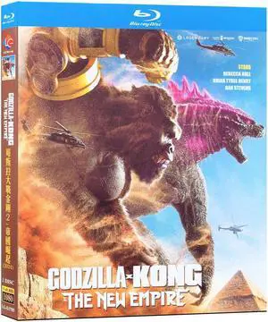 international version Blu-ray film Godzilla x Kong: The New Empire(2024)BD American movies English Subtitles