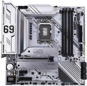 Colorful CVN Z690M GAMING FROZEN V20 Motherboard Intel Z690 LGA 1700 128GB DDR4 M-ATX