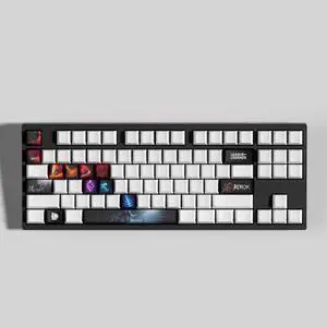 League of Legends keycap Aatrox PBT heat-sublimation keycaps 14key OEM Height