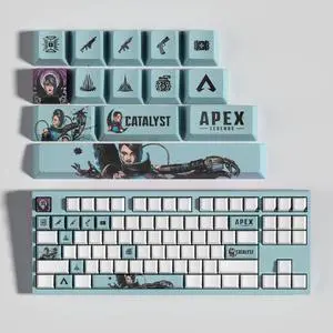APEX keycap CATALYST PBT heat-sublimation keycaps 14key OEM Height