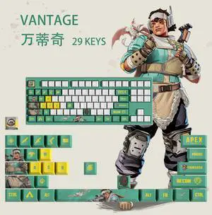 APEX keycap VANTAGE PBT heat-sublimation keycaps 29key OEM Height